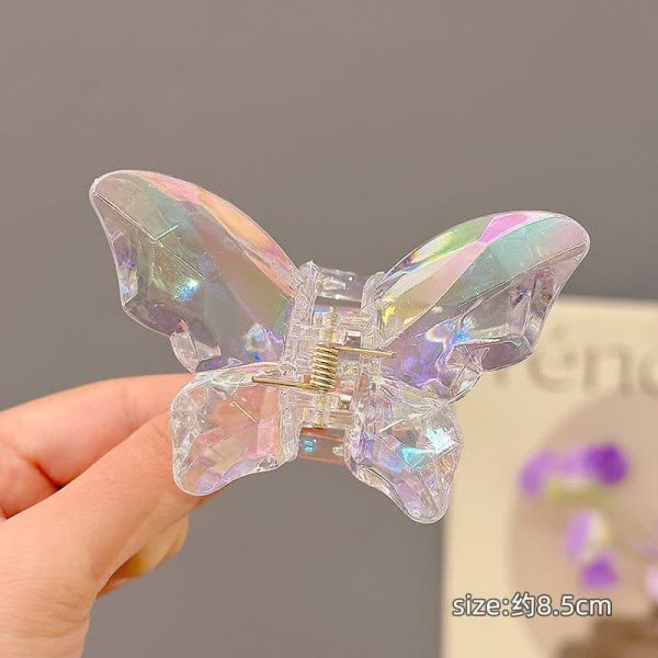 کلیپس مو پروانه کریستالی