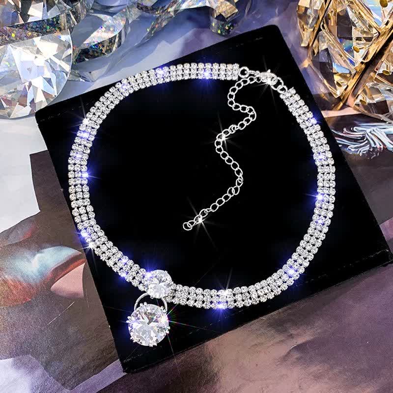 چوکر نگینی استیل ضد حساسیت - Image 4