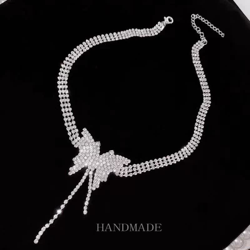 چوکر نگینی استیل ضد حساسیت