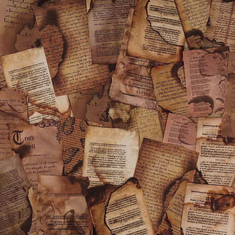 پک کاغذ وینتیج ۳۰ تایی | پک کاغذ ژورنالینگ - Image 2