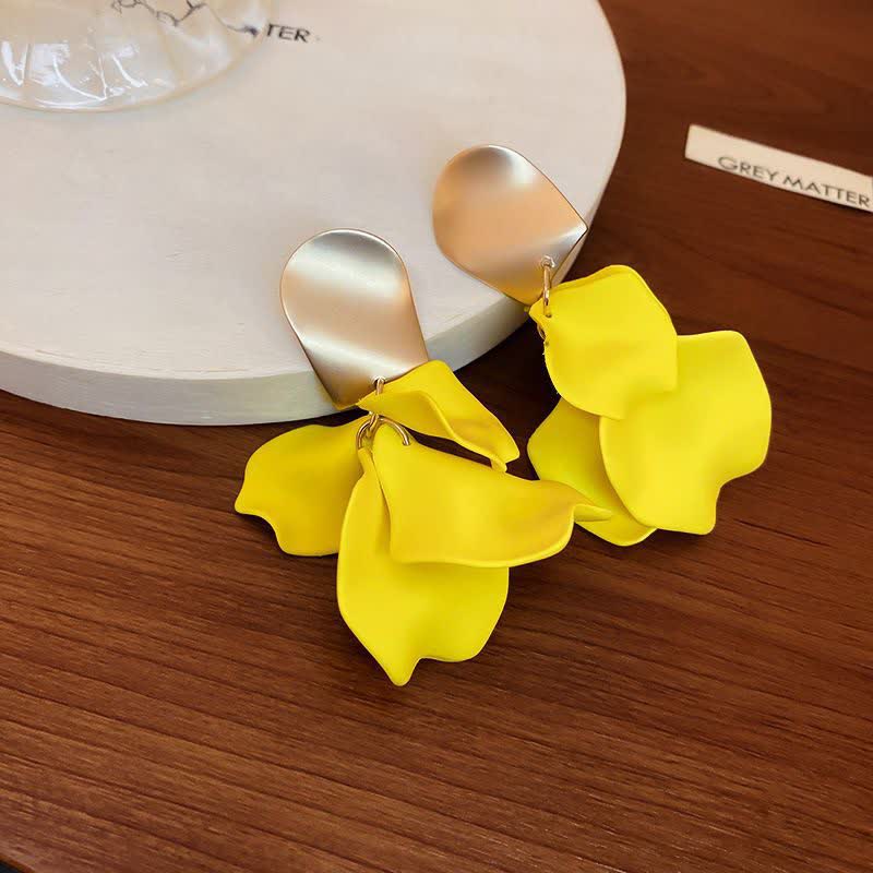 گوشواره آویز گلبرگی