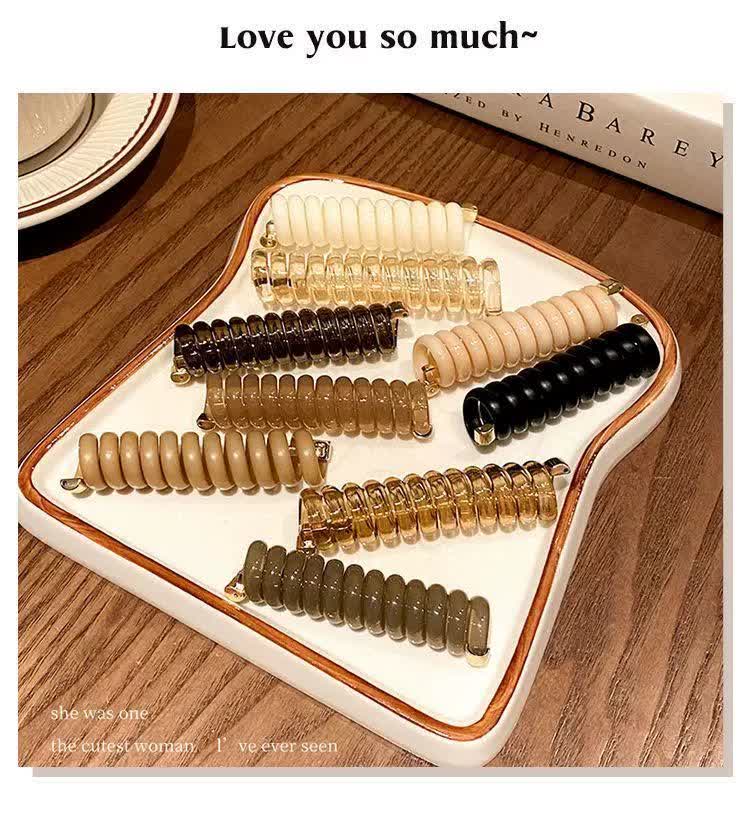 کش‌ مو سیم تلفنی نشکن | کش‌ مو فنری مارپیچ